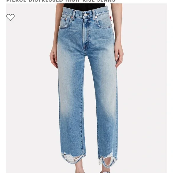 Denimist pierce distressed High-Rise crop Jean size 29 - Picture 3 of 15